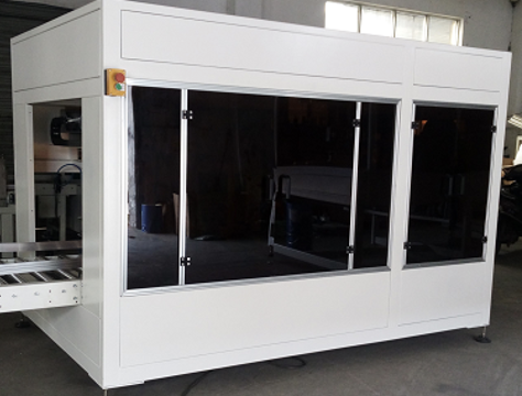 纸箱套袋包装机械-油脂纸箱套袋机-河南丝锭套袋机