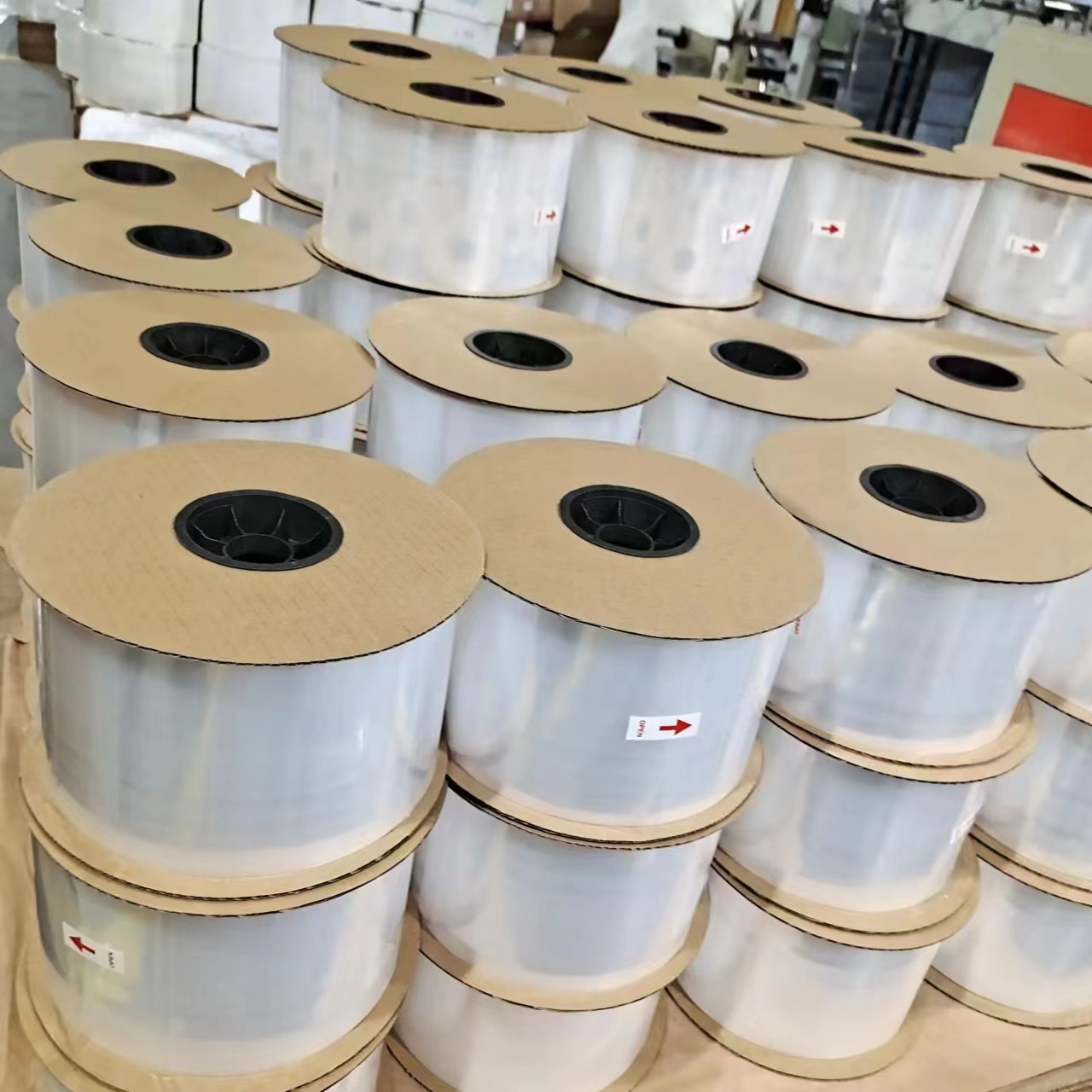单面预先开口包装袋-钥匙扣连卷包装袋-胶带连卷包装袋