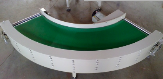 弧形皮带输送机-无动力滚筒输送机-太仓平型皮带机