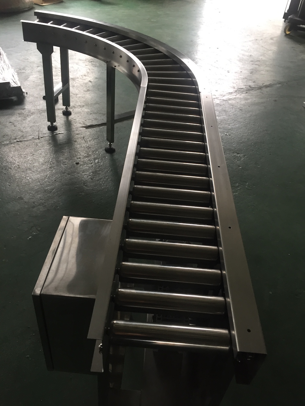 动力斜滚筒输送机-平载输送机-整线输送系统