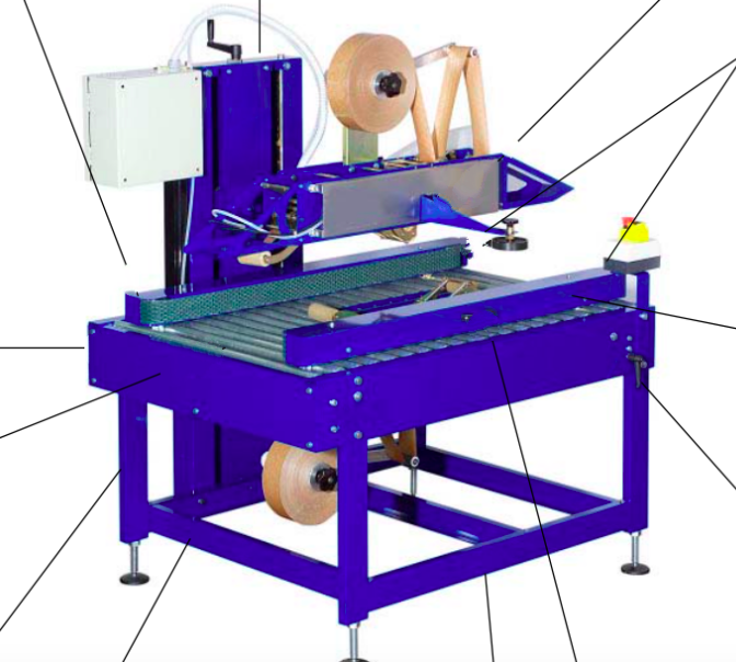 湿水牛皮纸封箱机封箱机芯