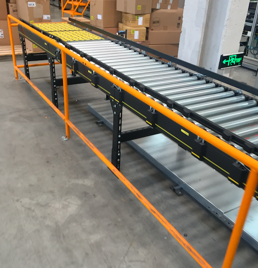 无动力滚筒输送机-输送整线-金属输送带