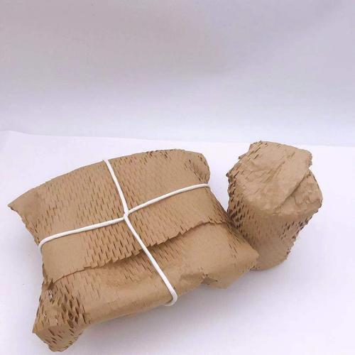 蜂窝缓冲牛皮纸卷-网格纸易碎品包装-酉阳网格纸缓冲纸
